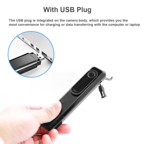 1080P Video Camera Clip-on Mini Camcorder Video Audio Recorder 