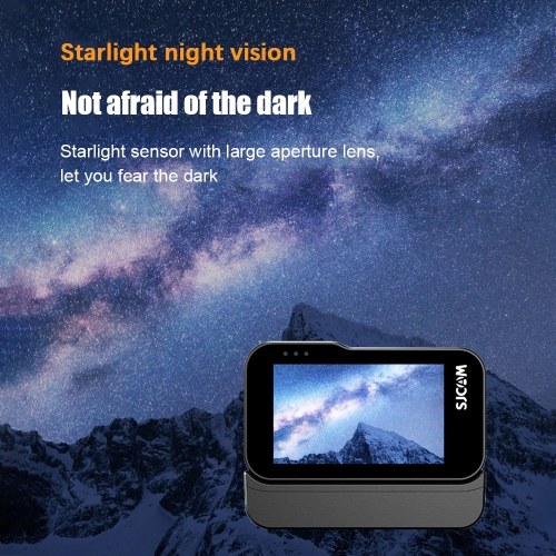 SJCAM SJ20 Action Camera Kit 2.0in Touch Control Screen with External Battery Waterproof Case Camera Charging Grip 