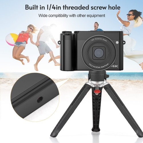 4K Digital Camera Digital Video Camera 64MP Dual Lens 2.8 Inch IPS Screen 