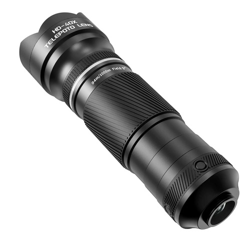 40X Zoom Lens with Tripod Phone Telephoto Lens Phone Telescope Phone Camera Lens for Hiking Camping Wildlife Observation Moon Sports Game Concert Watching