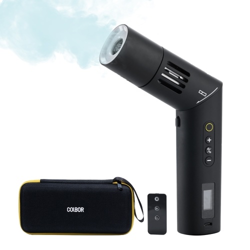 COLBOR Portable Fog Machine 40W Handheld Smoke Machine with Remote Control 