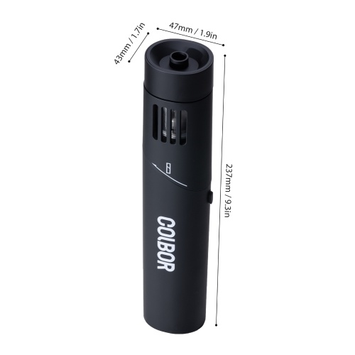 COLBOR Portable Fog Machine 40W Handheld Smoke Machine with Remote Control 