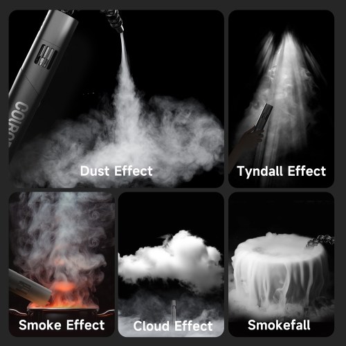 COLBOR Portable Fog Machine 40W Handheld Smoke Machine with Remote Control 