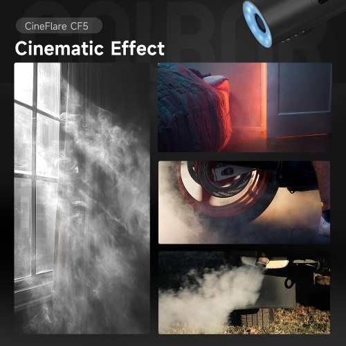 COLBOR Portable Fog Machine 40W Handheld Smoke Machine with Remote Control 