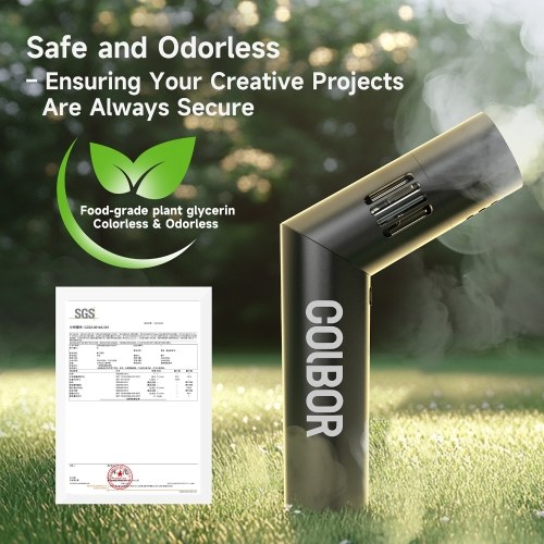COLBOR Portable Fog Machine 40W Handheld Smoke Machine with Remote Control 