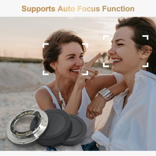 Auto Focus Lens Mount Adapter Ring Full Metal Replacement for Sony E-mount Lens Compatible with Nikon Z30 Z30II Z50 ZFC Z5 Z6 Z6II Z7 Z7II Z8 Z9 