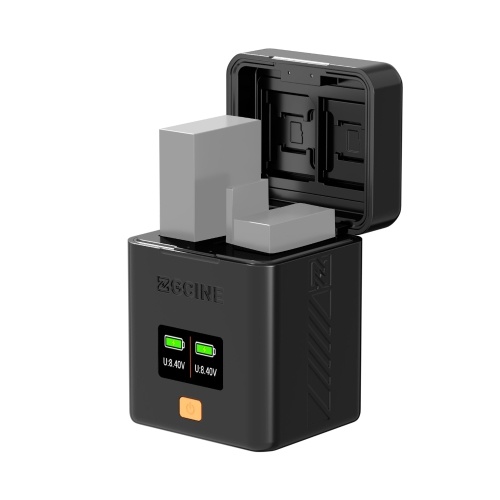 ZGCINE Camera Battery Charging Case for NP-W126 NP-W126S Batteries 