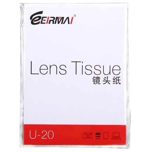 Eirmai U20 Lens Tissue for Camera Lens/LCD Screen/Glasses/Phone/Precision Microscope etc