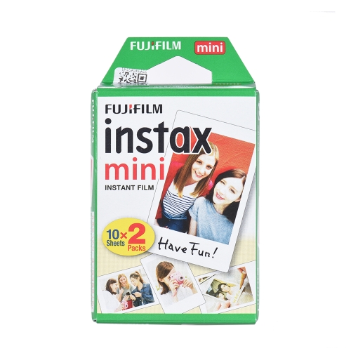 Fujifilm Instax Mini 20 feuilles film blanc film photo