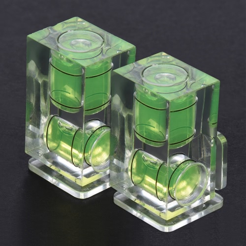 

Andoer 2-Pack 2 Ось измерения двойной камеры Дух Bubble Уровень Баланс Выстрел Горячая крепление для Canon Nikon Olympus Sony Pano