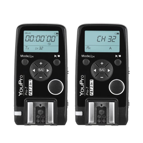 

YouPro Pro-7 Wireless Shutter Timer Remote and Flash Trigger