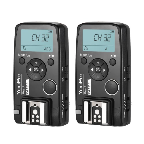 

YouPro Pro-7 Wireless Shutter Timer Remote and Flash Trigger