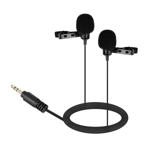 

BOYA BY-LM400 Dual-head Lavalier Lapel Microphone