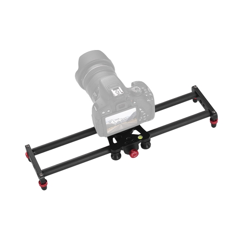 Andoer 40cm Mini slider portatile in fibra di carbonio