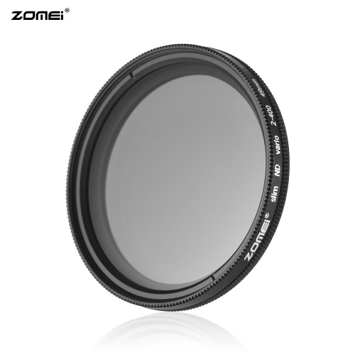 

ZOMEI 49mm Ultra Slim Variable Fader ND2-400 Neutral Density ND Filter Adjustable ND2 ND4 ND8 ND16 ND32 to ND400 for Sony NEX 18-55mm Lens