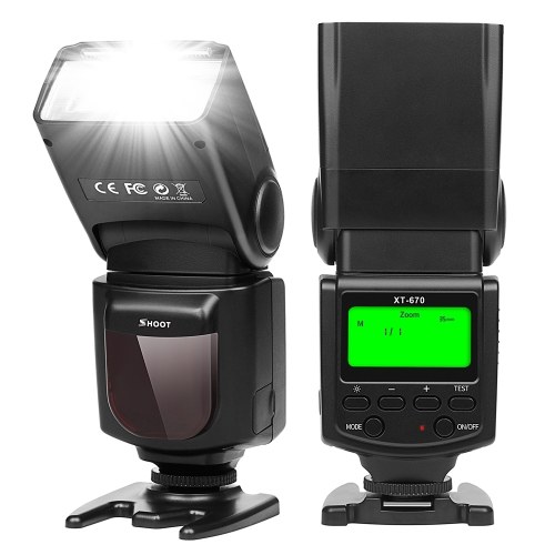 Appareil photo DSLR universel Accessoire Flash Light Speedlite Photo professionnel Photographie Hot Shoe