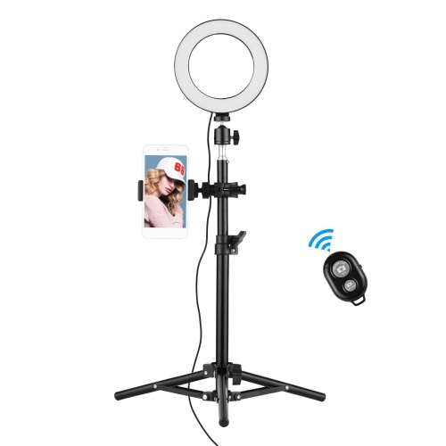 

16cm 3000K-6500K Bi-color Ring Video Light