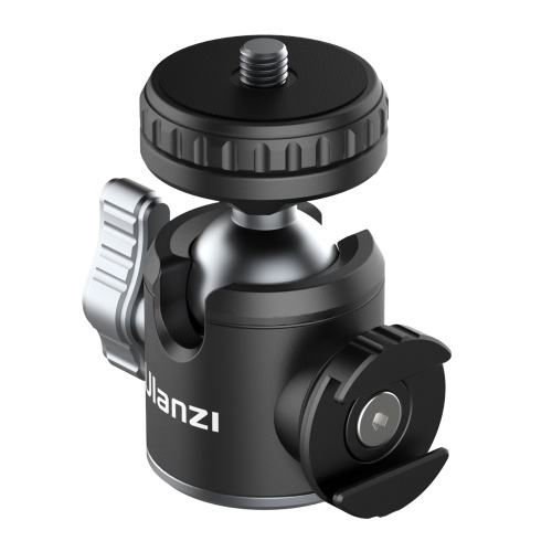 

Ulanzi U-80 Metal Double Cold Shoe Ball Head Tabletop Tripod Stand Adapter