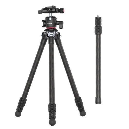 Ulanzi MT-21 136.9cm/ 53.9in Portable Photography Carbon Fiber Tripod Stand