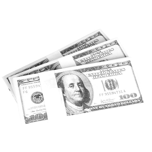 200 PCS Realistic Fake Play Money Photography Pounds Euro Notes Training Collect Learning Banknote Double-Sided Printing Atmosphere Props