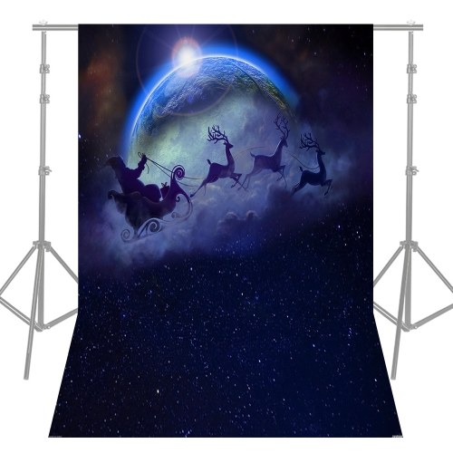 

Andoer 1.5 * 2.1m/5 * 7ft High Quality Christmas Style Photography Background