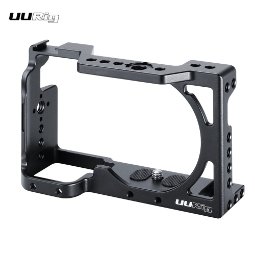 

UURIG R008 Aluminum Alloy Camera Cage Stabilizer Special Vlog Housing Cage