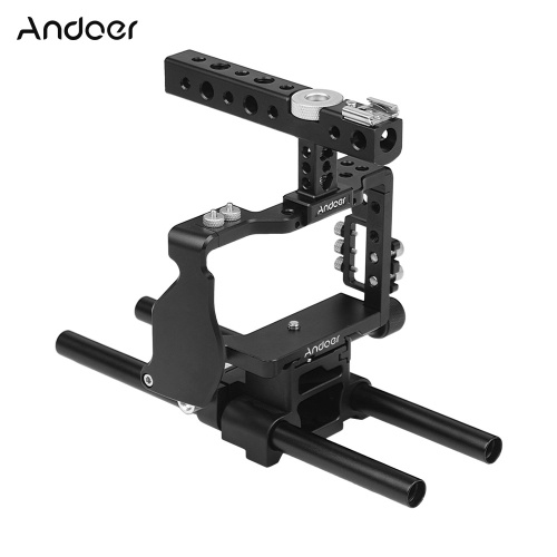 Andoer Camera Cage Aviation Aluminum Video Film Movie Making Cage