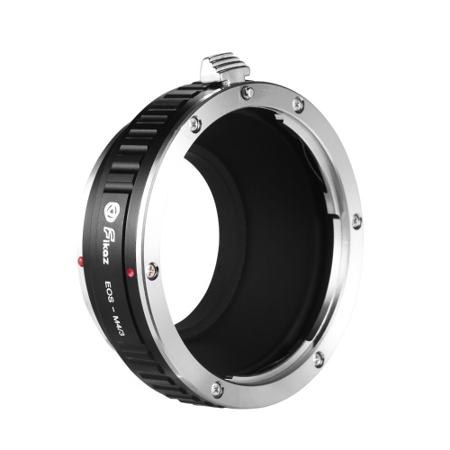 Fikaz EOS-M4/3 Lens Mount Adapter Ring Aluminum Alloy Compatible with Canon EOS EF EF-S Mount Lens to Olympus Panasonic M4/3 Micro 4/3 Mount Mirrorless Cameras