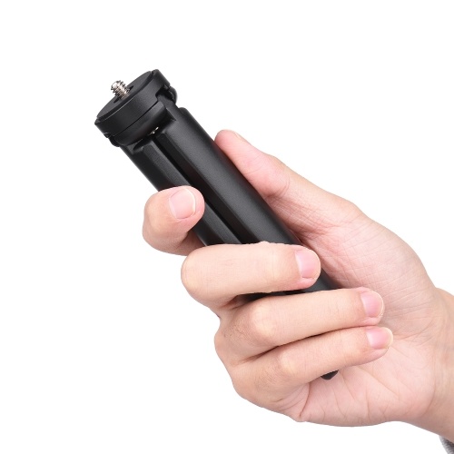 Lightweight Mini Desktop Tripod Aluminum Alloy Tripod Stand with 1/4 Inch Screw Wrench for DSLR ILDC Camera Camcorder Projector 
