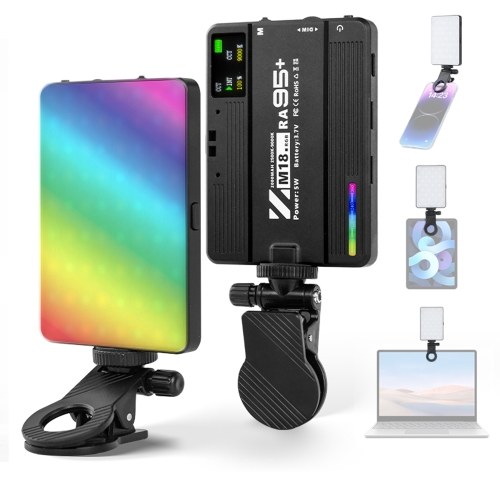 

M18 Pocket RGB Video Light Photography LED Fill Light