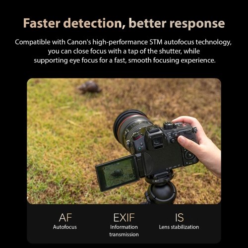 VILTROX EF-M1 Pro Auto Focus Lens Mount Adapter Ring 