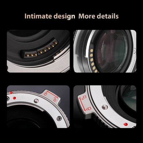 VILTROX EF-M1 Pro Auto Focus Lens Mount Adapter Ring 