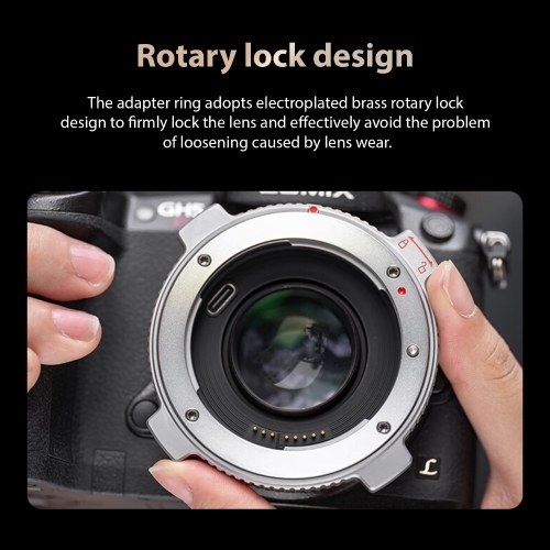 VILTROX EF-M1 Pro Auto Focus Lens Mount Adapter Ring 