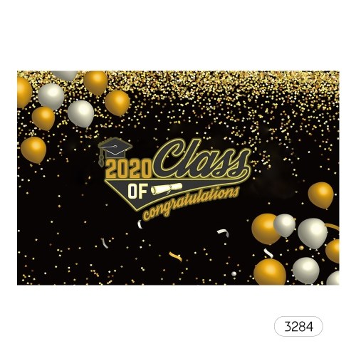 

7*5ft Professional Backdrop The Class of 2020 Graduation Photography Background