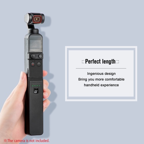 STARTRC Upgraded Portable Fast-Charging Power Bank Handheld Camera Extension Rod Charging Case Plug and Play with 1/4 Inch Screw Hole Replacement for DJI Pocket 2 