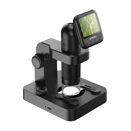 APEXEL MS003 USB Digital Microscope with 2.0 Inch LCD Screen 