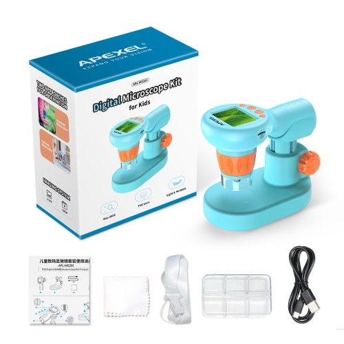 APEXEL APL-MS201 Kinder Handheld Digital Mikroskop mit Kamera