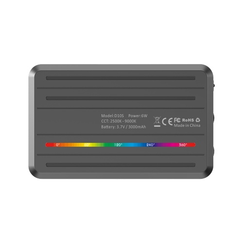 D10S Pocket RGB Fill Light LED Video Light 