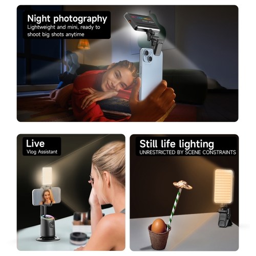 D10S Pocket RGB Fill Light LED Video Light 