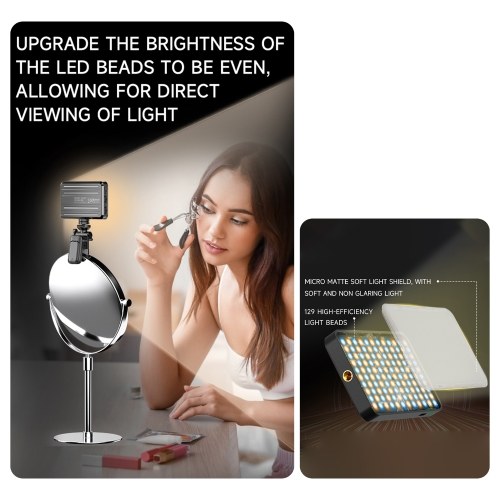D10S Pocket RGB Fill Light LED Video Light 