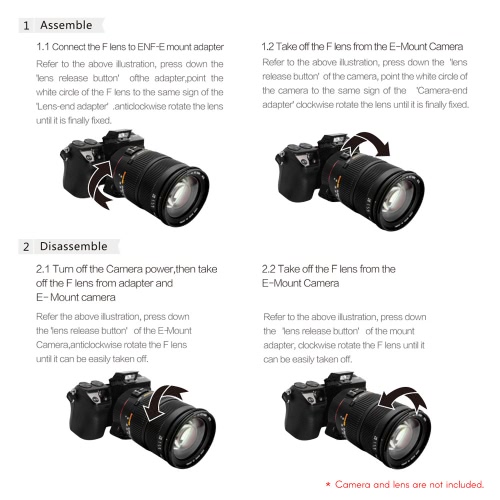 

Aoda EC-SNF-E(S) Electronic Lens Adapter Ring