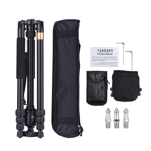 

Andoer TP-999B Профессиональный переносной штатив из алюминиевого сплава