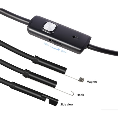 

3 in 1 Waterproof USB Port Ear and Nose Endoscope 8mm Visual Lens Mini Camera Earpick Otoscope Endoscope Borescope