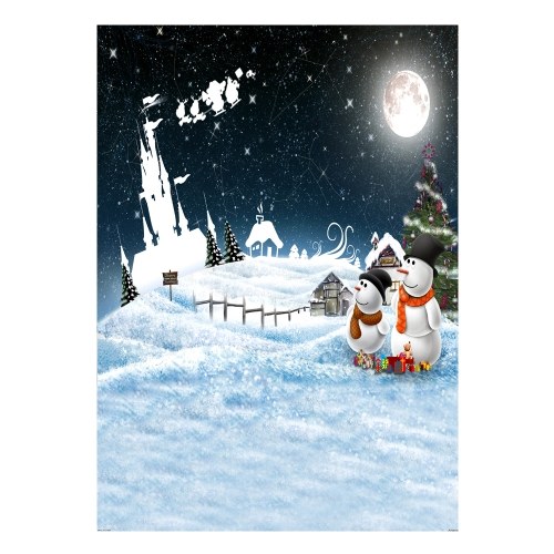 

Andoer 1.5 * 2.1m/5 * 7ft High Quality Christmas Style Photography Background