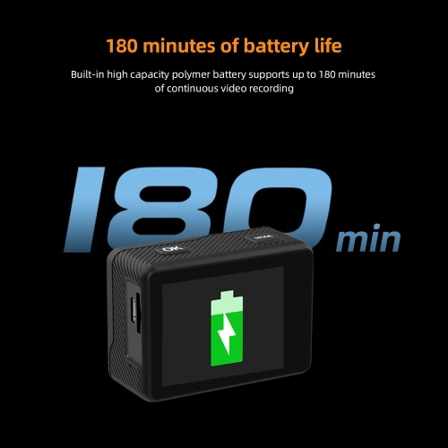 4K 30FPS Action Camera 16MP WiFi Sports Camera 