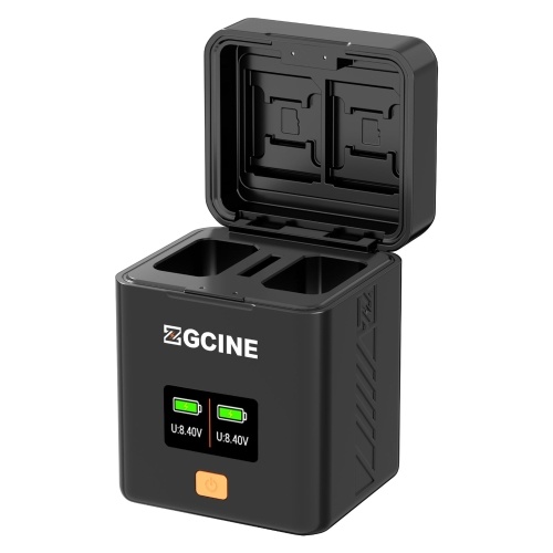 ZGCINE Camera Battery Charging Case for NP-FW50 Batteries 