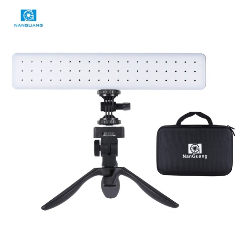 NanGuang CN-T80C Handheld Car Fill-in Camera Video Photography LED Light Adjustable Color Temperature 3200K-5600K for Wedding Inte