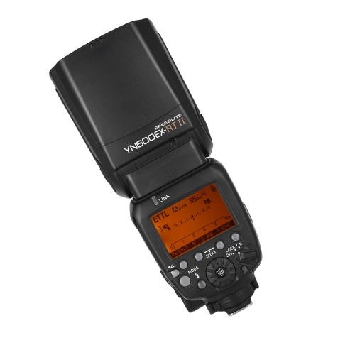 YONGNUO YN600EX-RT II Professional Creative TTL Master Flash Speedlite 2.4G Wireless 1/8000s HSS GN60 Support Auto/ Manual Zooming for Canon Camera as 600EX-RT YN6000 EX RT II 