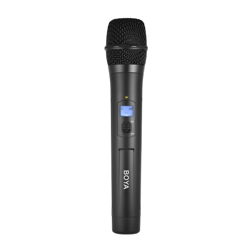 BOYA BY-WHM8 UHF Wireless Handheld Microphone Динамический микрофон с 48UHF-каналами Работа с приемником BY-WM8 / BY-WM6 для прослушивания видеороликов