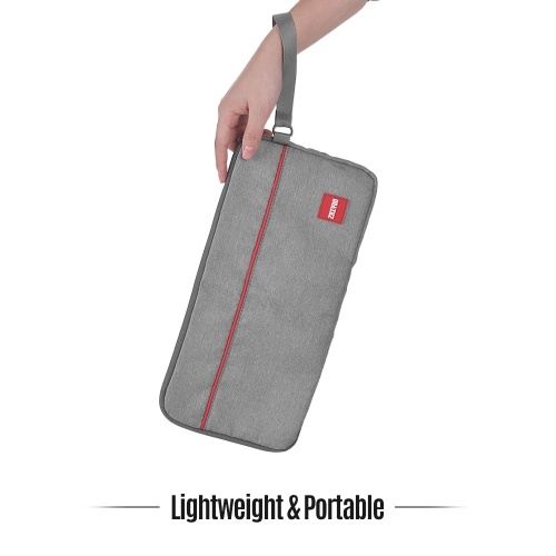 

Zhiyun Portable Carrying Packing Storage Bag Pocket Pouch with Inner Layer Strong Zipper Wrist Strap Crash-proof Waterproof Wearable for Zhiyun Smooth 4/Q/3